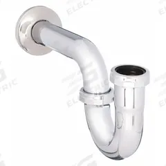 APPROVED VENDOR Trap: Brass, Chrome-Plated, Silver, 1 1/2 in Nominal Pipe Size, 11 1/2 in Overall Lg (MPN 1PNN5). Key specifications — Finish: Chrome-Plated; Includes: Slip Nut and Washer; Includes Cleanout: No; Brand: APPROVED VENDOR.