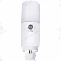 GE LAMPS Compact LED Bulb: Type B, 2-Pin (G24d), Stik, LED, 3500K, 850 lm Light Output, 7.5 W Watt (MPN LED8BG24-O/835-4PK). Key specifications — Brand: GE LAMPS; Bulb Designation: LED8BG24-O/835-4PK; Dimmable: No; Color Temperature: 3500K.