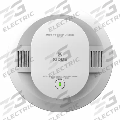 KIDDE Smoke/CO Alarm: Carbon Monoxide/Smoke, Removable Battery, Smoke/CO Detector - Combination Carbon Monoxide & Smoke Detectors