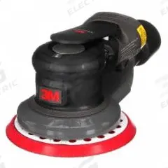3M Air Orbital Sander: 5 in Disc, Hook and Loop/Pressure Sensitive Adhesive, 3/32 in Orbit, 0.3 hp (MPN 7100258884). Key specifications — attr1320213: 3M.