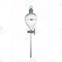 APPROVED VENDOR Funnel: Borosilicate Glass, 250 mL, 22 mm, 8 mm, 175 mm Stem Lg, Colorless (MPN 29043F-250). Key specifications — Product Type: Separatory Funnel; Body Color: Colorless; Brand: APPROVED VENDOR.