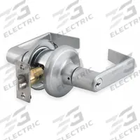 DORMAKABA Door Lockset: Classroom Lever Locksets, Chrome, ADA Compliant, SFIC (MPN QTL260E626SA118FSCKD). Key specifications — Ligature Resistance: Not Ligature-Resistant; Brand: DORMAKABA; Lockset Function ANSI Code: F84; Visual Indicator Message: No Message; Lockset Style: QTL Sierra; ADA Compliant: Yes; Finish: Satin Chromium-Plated : Cast Zinc.