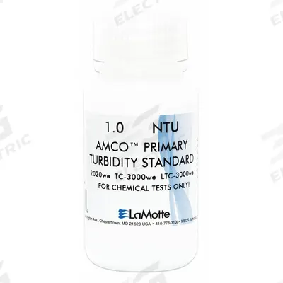 LAMOTTE Turbidity Calibration Standard: Lab, 60 mL Volume, 1 NTU, 1450 - Turbidity Standards