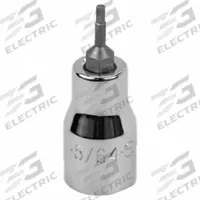 SK PROFESSIONAL TOOLS Socket Bit: 3/8 in Drive Size, Hex Tip, 5/64 in Tip Size, 3 in Overall Lg, SAE (MPN 41202). Key specifications — attr1204765: Replaceable Insert; attr1204767: SK PROFESSIONAL TOOLS.