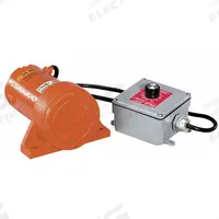 VIBCO Electric Vibrator: SCR Series, 100 lbf, 115V AC, 1.3 A, 4,000 vpm, 1,000 lb Bin Wt Capacity (MPN SCR-100). Key specifications — attr661947: 1.3 A; attr661979: 68 dBA; attr661970: 115V AC.