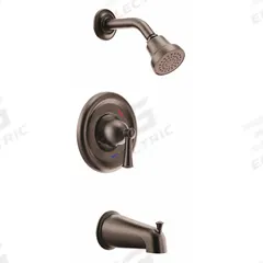 CFG Tub and Shower Trim Kit: Capstone, 1.75 gpm Fixed Showerhead Flow Rate, Bronze, Single Function (MPN T41311COWBGR). Key specifications — Connection Type: IPS; Series: Capstone; Showerhead Spray Patterns: Single.