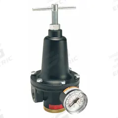 PARKER Compressed Air Regulator: Zinc, 1 1/2 in NPT, 500 cfm, 2 psi to 125 psi, Screwdriver (MPN R119-12CG/M2). Key specifications — attr111664: Yes; attr111400: R119; attr111627: PARKER.