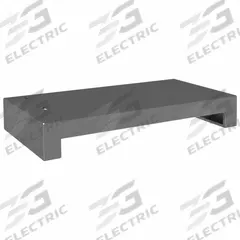DURHAM MFG Cabinet Base: 34 in Overall Wd, 17 3/4 in Overall Dp, 5 1/4 in Overall Ht, Steel, Gray (MPN 362-95). Key specifications — Color: Gray; Brand: DURHAM MFG; Product Type: Base; Material: Steel.