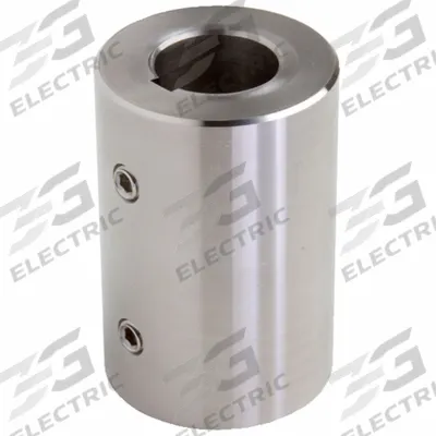 CLIMAX METAL PRODUCTS Rigid Shaft Coupling: 1 1/8 in Bore Dia 1, 1 1/8 in Bore Dia 2 - Set Screw Rigid Shaft Couplings