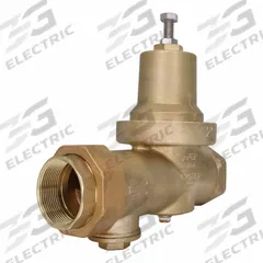 ZURN Pressure Reducing Valve: Solder x FNPT, 2 in Pipe Size, Bronze, 15 psi to 75 psi, Solder x NPT (MPN 2-625XL3C). Key specifications — Brand: ZURN; Union Type: Single Union; Low-Lead Compliance: Low-Lead Compliant.