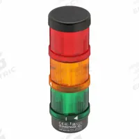 WERMA Tower Light Assembly: 3 Tier, Green/Red/Yellow, No Sounder Tier, 212 mm Overall Ht, 64924002. Key specifications — Manufacturer Part Number: 64924002; Brand: WERMA; Operating Voltage: 24V AC/DC; Light Tier Color: Red.