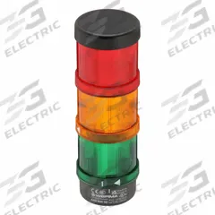 WERMA Tower Light Assembly: 3 Tier, Green/Red/Yellow, No Sounder Tier, 212 mm Overall Ht, 64924002. Key specifications — Manufacturer Part Number: 64924002; Brand: WERMA; Operating Voltage: 24V AC/DC; Light Tier Color: Red.