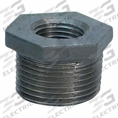 USA INDUSTRIALS Metal Pipe Straight: 1 in x 3/4 in, Threaded x Threaded, Class 150, 150 psi - Low-Pressure Threaded Pipe Fittings with Thread Sealant