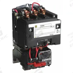 SQUARE D NEMA Magnetic Motor Starter: Non-Reversing, 3 Poles, NEMA Size 2, 45 A, 240V AC Coil (MPN 8536SDO1V03H30). Key specifications — Brand: SQUARE D; Coil Voltage: 220/240V AC; Phase: Three; Operator: None; Terminal Connection Type: Screw Clamp Terminals; Includes Pilot Light: No; Operator Controls: None; Auxiliary Contacts Included: No Auxiliary Contacts Included.