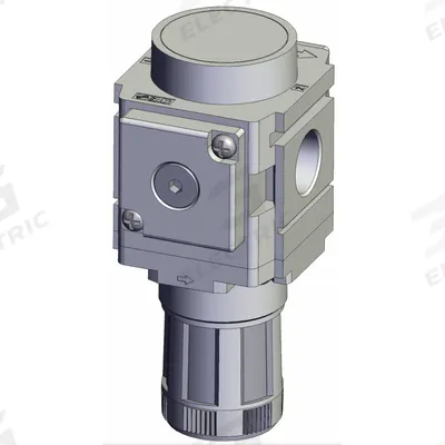 SMC Regulator: Die-Cast Zinc, 1/4 in NPT, 7.251887 psi to 123.2821 psi, 1 MPa Max Op Pressure - SMC FRL Air Regulators