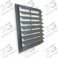 57"H-W 6 1/4"L Extrd Alu Backdraft Dampr: For 54 in Fan, Double Panel, 57 in H, 57 in W, 3 in D (MPN 45C662). Key specifications — Airflow Direction: Horizontal; Blade Type: Flat Blade; Brand: DAYTON; Maximum Air Velocity: 3000 fpm; Mounting Position: Vertical.