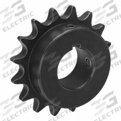 TRITAN Sprocket: 50, For 5/8 in Chain Pitch, 1 1/4 in Bore Dia, 16 Teeth, 3.204 in Pitch Dia, Steel (MPN 50BS16H X 1 1/4). Key specifications — Brand: TRITAN.