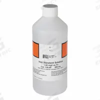HACH Iron Standard Solution: 500 mL Volume, 1 mg/L, 7647-01-0, Solution, 13949, 1. Key specifications — Brand: HACH; CAS Number: 7647-01-0; Chemical Family Type: Solution; Concentration: 1 mg/L; Manufacturer Part Number: 13949; Product Type: Iron Standard Solution.