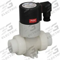 HAYWARD Solenoid Valve: 2-Way, Normally Closed, 3/4 in Pipe Size, 120V AC, Inline Single, PVDF Body (MPN SV50075SV). Key specifications — Pipe Size: 3/4 in; Voltage: 120V AC; Brand: HAYWARD; Coil Enclosure: Watertight.