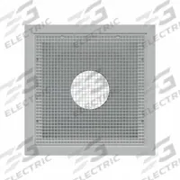 Eggcrate Grille: Egg Crate Grille, White, Smooth, Plastic, 23 3/4 in H, 23 3/4 in W, 7 in D, Ceiling (MPN STR-ERFG-12W). Key specifications — Mounting Location: Ceiling; Brand: AMERICAN LOUVER; Fire Rating: Not Fire Rated; Filter Grille: Filter Grille.