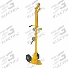 APPROVED VENDOR Platform Lift Truck: 300 lb, Single, 1 Cylinder, 16 in W x 18 in D Nose Plate (MPN CYL-LT-1-PN). Key specifications — Brand: APPROVED VENDOR; Color: Yellow; Securing Mechanism: Strap.