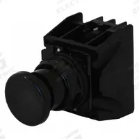EATON Hazardous Location Push Button: 30 mm, Metallic, Mushroom Head Profile, 2NO/2NC (MPN E34EX711B). Key specifications — Manufacturer Part Number: E34EX711B; Product Type: Push Button Operators; Series: E34; Brand: EATON; AC Contact Rating: 10 A @ 600 V; Action: Momentary; DC Contact Rating: 2.5 A @ 250 V; Operator Illumination: Non-Illuminated.