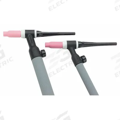 LINCOLN ELECTRIC Torch: Air-Cooled, PTA-26, 25 ft, Braided Rubber, 2-Piece - Air-Cooled TIG Torches