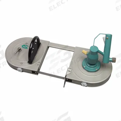 CS UNITEC Portable Band Saw: 71 in Blade Lg, 8 in Cutting Dia - Max - Air-Powered Portable Band Saws