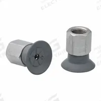 SCHMALZ Vacuum Pad Assembly: G1/8 in, 22.8 mm Pad Dia, NBR, 55 A, Gray, 23.5 mm Pad Ht (MPN 10.01.01.14119). Key specifications — attr1019168: 55 A; attr1019165: 10.01.01.14119; attr1019167: SCHMALZ; attr1019180: Gray.