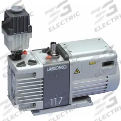 LABCONCO Vacuum Pump: 450 W_550 W, 1 Phase, 115V AC, 4.1 cfm Free Air Displacement, 1472100. Key specifications — attr51477: 1472100; attr51480: LABCONCO; attr51504: NW; attr51550: 115V AC; attr51554: NW25; attr51559: 1.