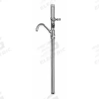 LINCOLN Air Drum Pump: Pump w/ Spout, 1:1, 20 gpm Max. Flow Rate, 120°F Max. Fluid Temp., Steel (MPN 82230). Key specifications — Brand: LINCOLN; Suction Tube Material: Steel.