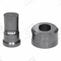 EDWARDS Oblong Punch & Die Set: Edwards, 55 ton_65 ton_100 ton_120 ton Compatible Ironworker Size (MPN ED9-PDOB3/4X1). Key specifications — attr67451: IW55 , IW65 , IW100, IW120; attr67489: Oblong; attr67463: 3/4X1 in; attr67447: ED9-PDOB3/4X1; attr67456: Edwards; attr67443: EDWARDS; attr67472: 3/4X1 in Oblong Punch & Die Set.