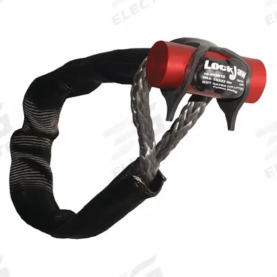 LOCKJAW Soft Shackle: 14,333 lb Working Load Limit, 43,000 lbf Breaking Strength - Load-Securing Synthetic Shackles