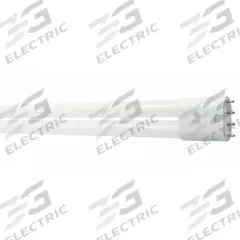 GE LAMPS Compact LED Bulb: Type A, 4-Pin (2G11), HLBX, LED, 3000K, 2,150 lm Light Output, 17 W Watt (MPN LED172G11/830/10). Key specifications — Brand: GE LAMPS; Bulb Designation: LED172G11/830/10; Dimmable: No; Color Temperature: 3000K.