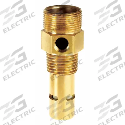 CONRADER Check Valve: In Tank, Brass, 3/4 in Compression, 1/2 in (M)NPT - Pneumatics