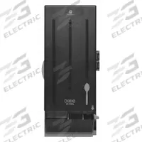 DIXIE Spoon Dispenser: Series O, Lever, Countertop/Stand/Wall, 24 3/4 in Ht, 8 3/4 in Dp, Black (MPN SSSD120). Key specifications — SFI Certified: No; Recyclable: No; USDA Certified Bio-based Products: No; Dispenser Type: Spoon Dispenser; Bio-Based: No; Compatible Utensils: Spoon; Mounting Type: Countertop; Refill Indicator: No.