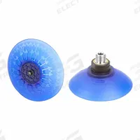 SCHMALZ Vacuum Pad Assembly: Deep, G1/4 in, 92.2 mm Pad Dia, Elastodur ED, Blue, 85 A, SAX (MPN 10.01.19.00217). Key specifications — attr1019101: 10.01.19.00217; attr1019103: SCHMALZ; attr1019107: 85 A.