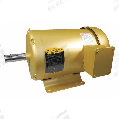 BALDOR General Purpose Motor: Rigid Base Mount, Totally Enclosed Fan Cooled, 3 hp - Rigid Base 3-Phase General Purpose AC Motors