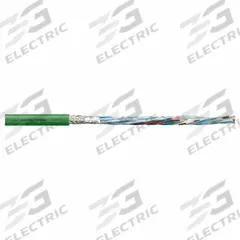 CHAINFLEX Measuring System Cable: (4) Pr 24 AWG (0.25)/(2) 20 AWG (0.50), Green, PUR Jacket (MPN CF894-009). Key specifications — Conductor Grouping: (4) Pair 24 AWG/(2) 20 AWG; Includes Ground: No; Overall Length: Order by the Foot; Minimum Bend Radius Factor - Fixed: 8 x OD; Minimum Bend Radius Factor - Flexible: 12 x OD; Brand: CHAINFLEX.
