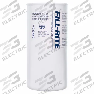 FILL-RITE Fuel Filter: Water, Repl Filter, Water, 30 micron Filter Rating - Canister-Style Fuel Filters
