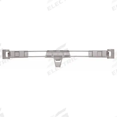 METRO Stackable Shelf Ledge: 3 7/8 in x 1 5/16 in, Front to Back, 1 Dividers/Ledges - Ledges for Plastic Shelving