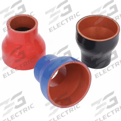 FLEXTECH Hose Reducer: 2 1/4 in_3 in Hose Inside Dia., 3 in Hose Lg, Blue, Silicone - Silicone SAE J20 Heater Hose Reducers