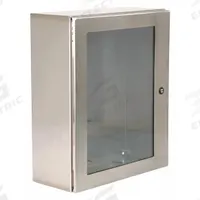 WIEGMANN Enclosure: 304 Stainless Steel, 16 in x 12 in x 10 in, NEMA 12/13/3R/4/4X, Hinged (MPN N412161210WSSC). Key specifications — Brand: WIEGMANN; Closure Method: 1/4-Turn Latch; Enclosure Material: 304 Stainless Steel; Knockouts: Not Included.
