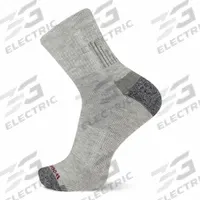 WOLVERINE Socks: Ankle, Men's, Gray, Polyester, 6 PK (MPN WWM40011Q6B2001). Key specifications — Socks Primary Material: Polyester; Brand: WOLVERINE; Color: Gray.