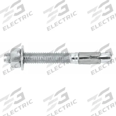DEWALT Wedge Anchor: 6 1/4 in Overall Lg, 3/4 in Dia, 3/4"-10 Thread Size, 4 in Thread Lg - Steel Wedge Anchors