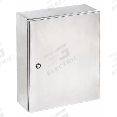 WIEGMANN Enclosure: 304 Stainless Steel, 24 in x 16 in x 8 in, NEMA 12/13/3R/4/4X - Stainless Steel Enclosures