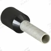 PANDUIT Wire Ferrule: 16 AWG Max Wire Size, Holds 1 Wire, Black, Polypropylene, 0.08 in Ferrule Dia (MPN FSD78-10-D). Key specifications — Brand: PANDUIT.