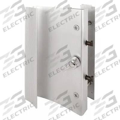 PRIME-LINE Sliding Door Lock: 3 1/4 in Lg, 2 in Wd - Recessed Handles for Sliding Doors