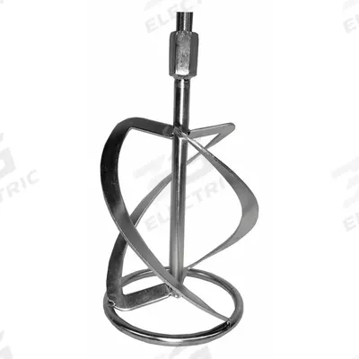 BN PRODUCTS USA Mixing Paddle: Single-Paddle, Medium Viscosity, M14 Threaded - Single Paddles