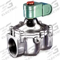 REDHAT Solenoid Valve: 2-Way, Normally Closed, 1 1/4 in Pipe Size, 110V AC/120V AC, High Flow (MPN 8215B060CSA). Key specifications — Brand: REDHAT; Pipe Size: 1-1/4 in; Voltage: 120V AC.
